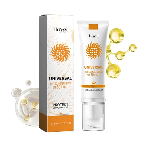 Hoygi Allt-i-ett-foundation Make-up för utomhusbruk UV-isolering Ljusgörande hud Återfuktande Skyddande Kräm_voghion.com
