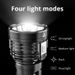 Cross-Border Octa-Core Wholesale Outdoor LED Household Portable USB Rechargeable COB Side Light High Brightness Small Flashlight_voghion.com