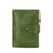 Women's Wallet & Men's Wallet Ladies Purse Double Zipper Three-fold Short Wallet Retro Multi-card Short Wallet_voghion.com