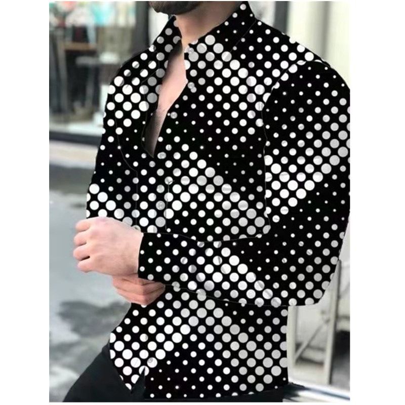 Nuove camicie a maniche lunghe stampate in 3D da uomo, vendite dirette in fabbrica e disegni personalizzati_voghion.com