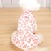 Dog Clothes New Fleece Autumn Winter Leopard Print Princess Dress Pet Apparel For Teddy Puppies_voghion.com