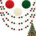 Haube 2 m fur ball string color ball string for holiday party Christmas home decoration 20 ball color flag_voghion.com