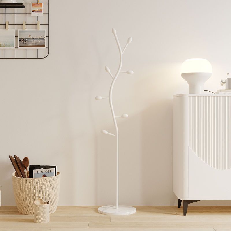 Bodenstehender platzsparender Kleiderbügel für Schlafzimmer, moderne, einfache Kleidung für den Innenbereich im Wohnzimmer_voghion.com