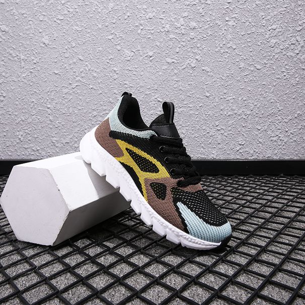 Spring and autumn new breathable running shoes for female students casual shoes comfortable sports shoes large size_voghion.com