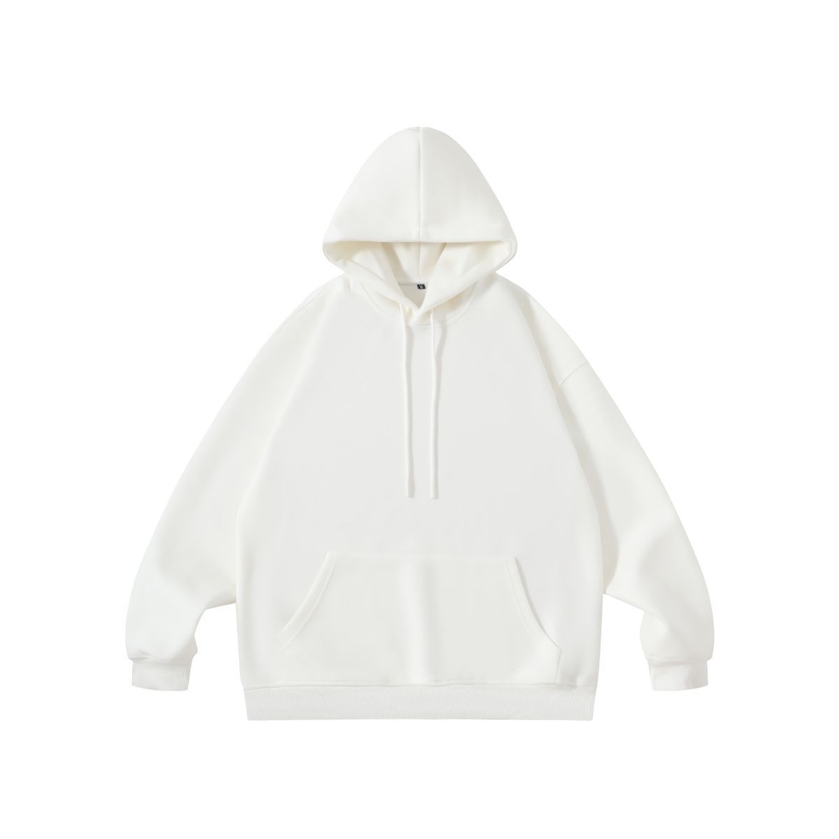 Felpa con cappuccio oversize corta da uomo FW777 in stile giapponese, pile pesante 420 GSM_voghion.com