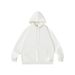 Felpa con cappuccio oversize corta da uomo FW777 in stile giapponese, pile pesante 420 GSM_voghion.com