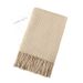 INS Nordic Tassel Gebreide Kantoor Nap Airconditioning Bankhoes Sjaal Kleine Deken Bed Eindhanddoek_voghion.com