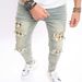 Herrenbekleidung Herrenjeans mit Lappenpatch small foot jeans herren_voghion.com