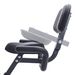 Folding Exercise Bike, Fitness Upright And Recumbent X-Bike With 16-Level Adjustable Resistance, Arm Bands And Backrest_voghion.com