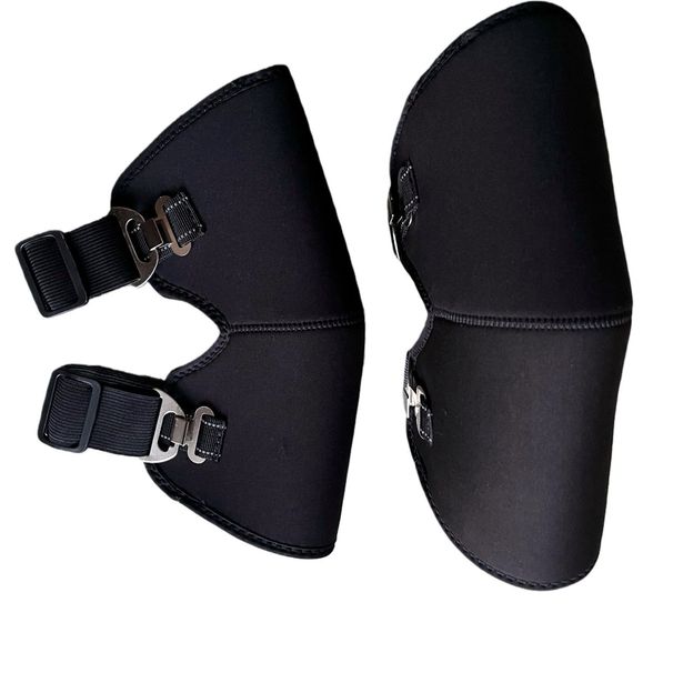 Electric Scooter Motorcycle Winter High Polymer Heating Riding Knee Pads Warm Windproof Coldproof Anti-fall Waterproof_voghion.com