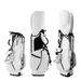 for Men And Women PU Leather Waterproof Portable Stand Golf Bag With Optional Additions_voghion.com