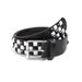 HOT European American popular retro black white with square bead universal y2k belt for men and women_voghion.com