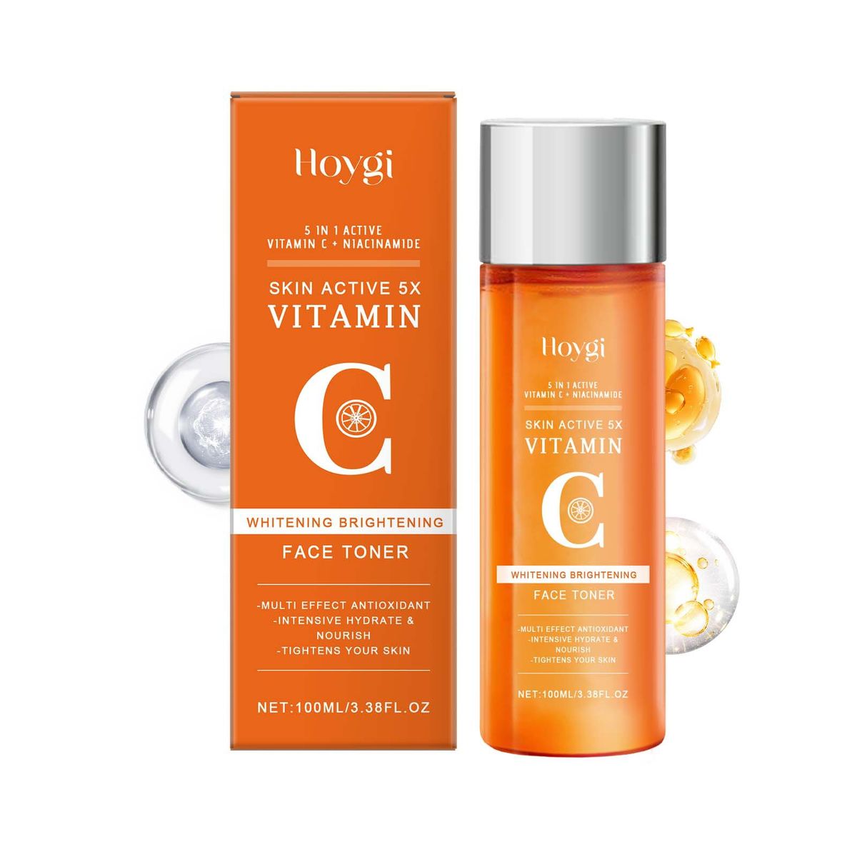 HOYGI Vitamin C Water Temperature Skin Moisturizing Brightness Refreshing And Delicate Toner_voghion.com