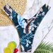 New Leopard Digital Print Sexy Women's Two-Piece Bikini Hot Spring Brazilian Swimwear V-String Bottoms_voghion.com