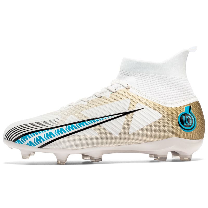 Large Size Authentic High Top Football Shoes Long Nails New Wholesale Student Football Shoes Broken Cleats Female Training Shoes_voghion.com