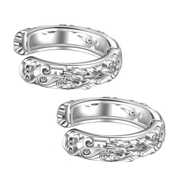 Füllyuk nélküli fülbevaló férfi Pixiu fülbevalók fájdalommentes, lyuk nélküli fülbevalók nemzeti stílusú kínai-sikkes hamis fülbevalók férfi új stílusban_voghion.com