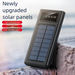 Comes With Four-Wire Three-In-One Solar Bank Digital Display 50000 Milliampere Large Capacity Mobile Power Supply_voghion.com