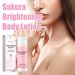 Hoygi Sakura Brightening Body Lotions, Improve Darkness Deep Moisturizing Clear Back Acne Whitening Lotion_voghion.com
