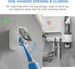Innovative 2PC Toothbrush Holder - Covered Wall Mount Shower Safe_voghion.com