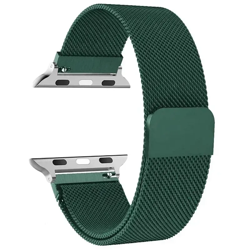 Milanese Loop per cinturino Iwatch Ultra-2 49mm 45mm 44mm 41mm 40mm Bracciale in metallo per cinturini Iwatch Serie 9 8 7 6 5 4 SE_voghion.com