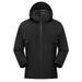 Giacca a maglia monostrato con cappuccio, impermeabile, antivento e resistente all'usura, stile casual, autunno 2024_voghion.com