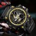Trendy Unisex Digital Analog Watch With LED Backlight, Alarm & 50m Water Resistance – Sporty & Stylish For Students_voghion.com