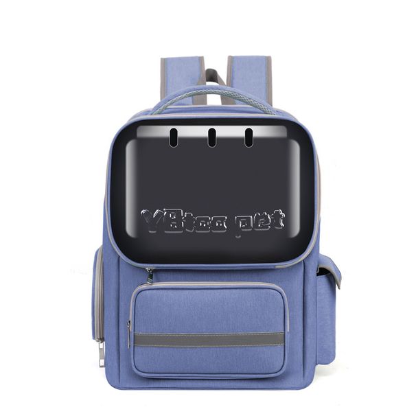 Produkty pro domácí mazlíčky Nová univerzální zahraniční taška pro domácí mazlíčky, štěně, pes, kočka, taška na výlet, přenosná průhledná vesmírná kapsle, taška pro kočky, letecká krabice_voghion.com