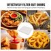VEVOR Fryer Filter Paper, 100 Sheets, 19.3" X 16.1", Replacement Deep Fryer Filter Sheets For 18L/38L Commercial Mobile Fryer Filter Machine, For Restaurant, Fast Food Shop, Carnival Concession Stand_voghion.com