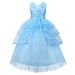 Mother & Kids children's clothing wedding dress dress children's princess dress girl piano catwalk performance fluffy long dress_voghion.com