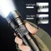 High Power LED Flashlight - USB Rechargeable 1000LM, Zoomable Multifunctional Torch For Outdoor Camping,Emergency (Waterproof)_voghion.com