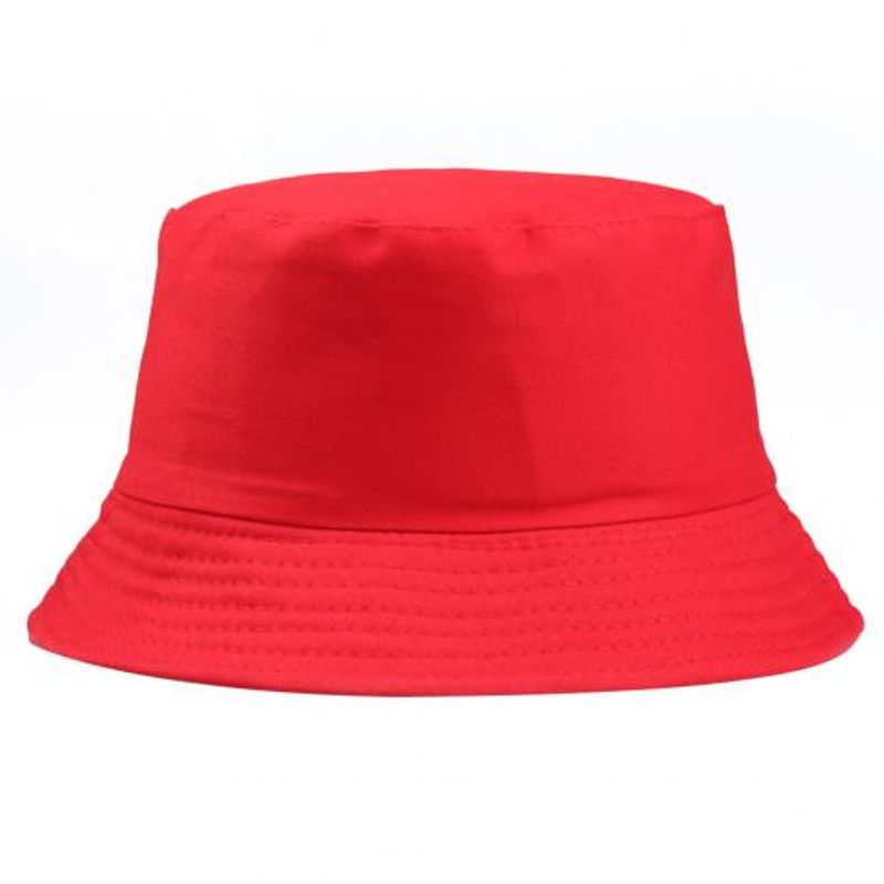 Mode 2024 neue tragbare Mode sexy einfarbig faltbare Fischer Sonnenhut Outdoor Männer und Frauen Eimer Multi-Saison-Kappe_voghion.com