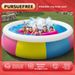 Pursuefree Three-Color Round Outdoor Large Inflatable Children's Foldable Swimming Pool_voghion.com