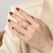 Zircon For Women, Personalized Five-Pointed Star Open Adjustable Index Finger Knuckle Ring, Minimalist Style, Niche Ins_voghion.com