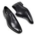 Euro Step Spring And Autumn Style Youth British Pointed Business Formal Genuine Leather Men's Oxford Single Wedding Shoes_voghion.com