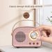 Retro Wireless Übergewicht Classy Tragbarer Bluetooth Lautsprecher_voghion.com