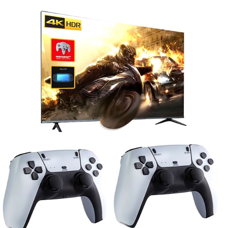 M8 Pro Y3Lite U8 Plus voor PS1 2.4G draadloze dubbele gamepad (wit)_voghion.com