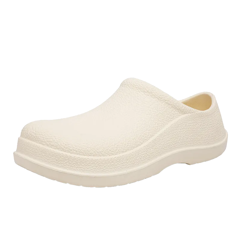 Chaussures de restaurant de service alimentaire pour hommes, chef antidérapant résistant à l'huile pour chaussures de travail de cuisine_voghion.com