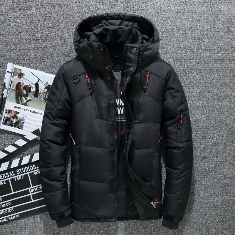  moška puhovka, kratka outdoor športna topla jakna, modna moška debelejša bombažna jakna_voghion.com