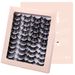 False Eyelashes 20 Pairs Of Mixed Mink Eyelashes In Boxes, False Eyelashes, Hard Stems, Thick And Curled Eyelashes_voghion.com