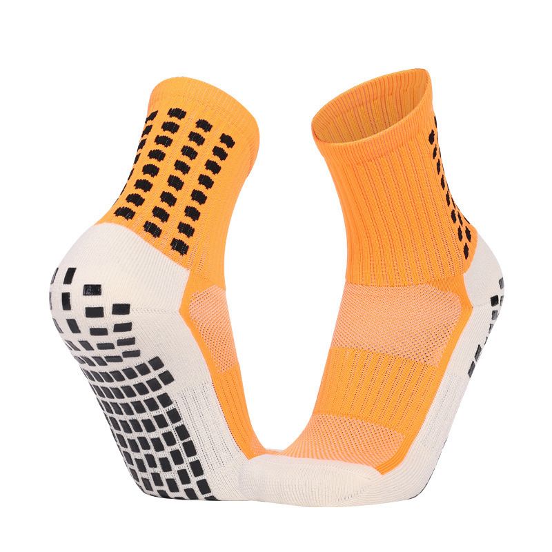 Soccer Socks Glue Dot Socks Non Slip Football Socks Mid Length Thickened Sweat Absorbent Wear Resistant Towel Bottom Sports Socks_voghion.com