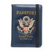 Anti-Magnetic Passport Clip Passport Book American Metal Badge Card Pack Multi-card Position Elastic Band Passport Cover_voghion.com