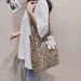 Borsa a tracolla in tela alla moda con stampa leopardata, grande capacità, stile coreano chic, casual, da donna_voghion.com