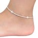 Hot Selling Baby's Breath Anklet For Women, Trendy And Popular Simple Ankle Chain_voghion.com