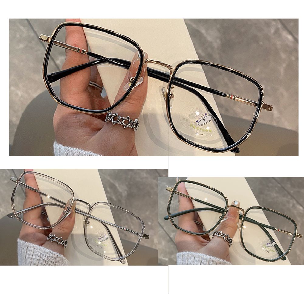 2025 Transparent Computer Frame Women Men Anti Blue Light Polygon Eyewear Blocking Glasses Optical Spectacle Eyeglass_voghion.com