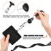 PU ID Card Holder Retractable Buckle Brand Access Control Card Holder With Lanyard Easy Pull Buckle Work Badge_voghion.com