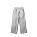 Unisex Fleece Jogger Pants – Winter Warm & Casual, Elastic Waist, Straight Fit (Black/Gray, Sizes S-2XL)_voghion.com