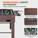 VEVOR Foosball Table, 55 Inch Standard Size Foosball Table, Indoor Full Size Foosball Table For Home, Family, And Game Room, Soccer With Foosball Table Set, Includes 4 Balls And 2 Cup Holders_voghion.com