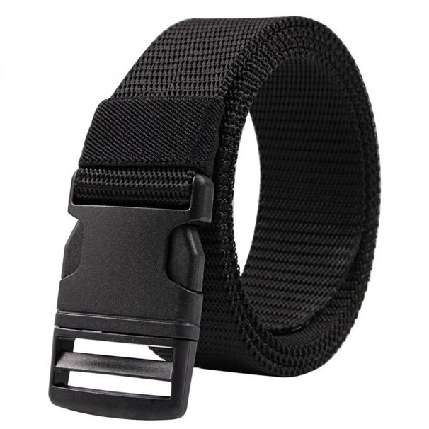 HOT New Army Belts Adjustable Men Outdoor Travel Tactical Waist Belt with Plastic Buckle_voghion.com