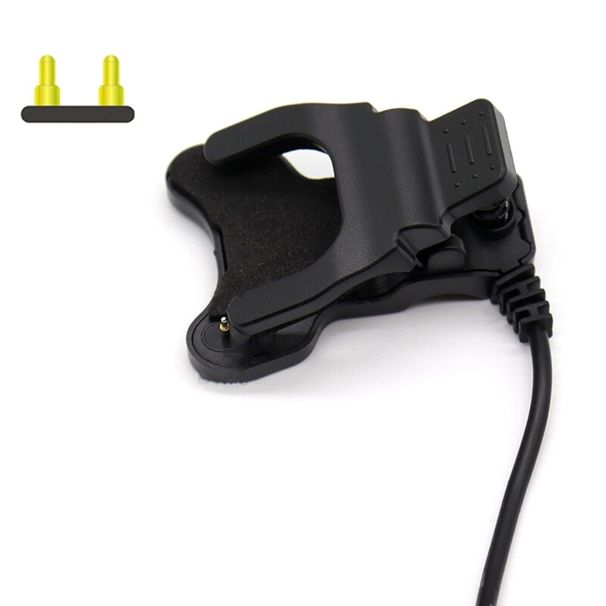 Câble de chargement USB universel pour montre connectée, 3 broches, 3/4/7 mm, clip pour TW64_voghion.com