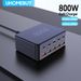 800 W USB C GaN Ladegerät 100 W PD3.0 PPS QC3.0 Multiport-Schnellladestation für iPhone 15 16 Samsung Book Pro Laptops_voghion.com